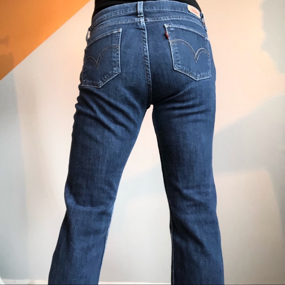 Levi’s Junior’s Curvy Cut 528 Bootcut Jeans, 9 Med - Picture 3 of 8